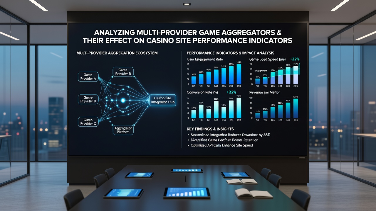 Impact van game aggregators op casino KPI's en spelersretentie