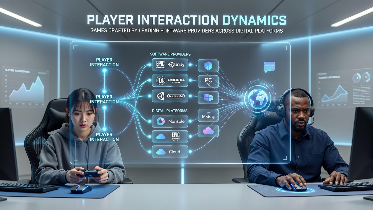 Visualisatie van cross-platform spelerinteracties in live en multiplayer games