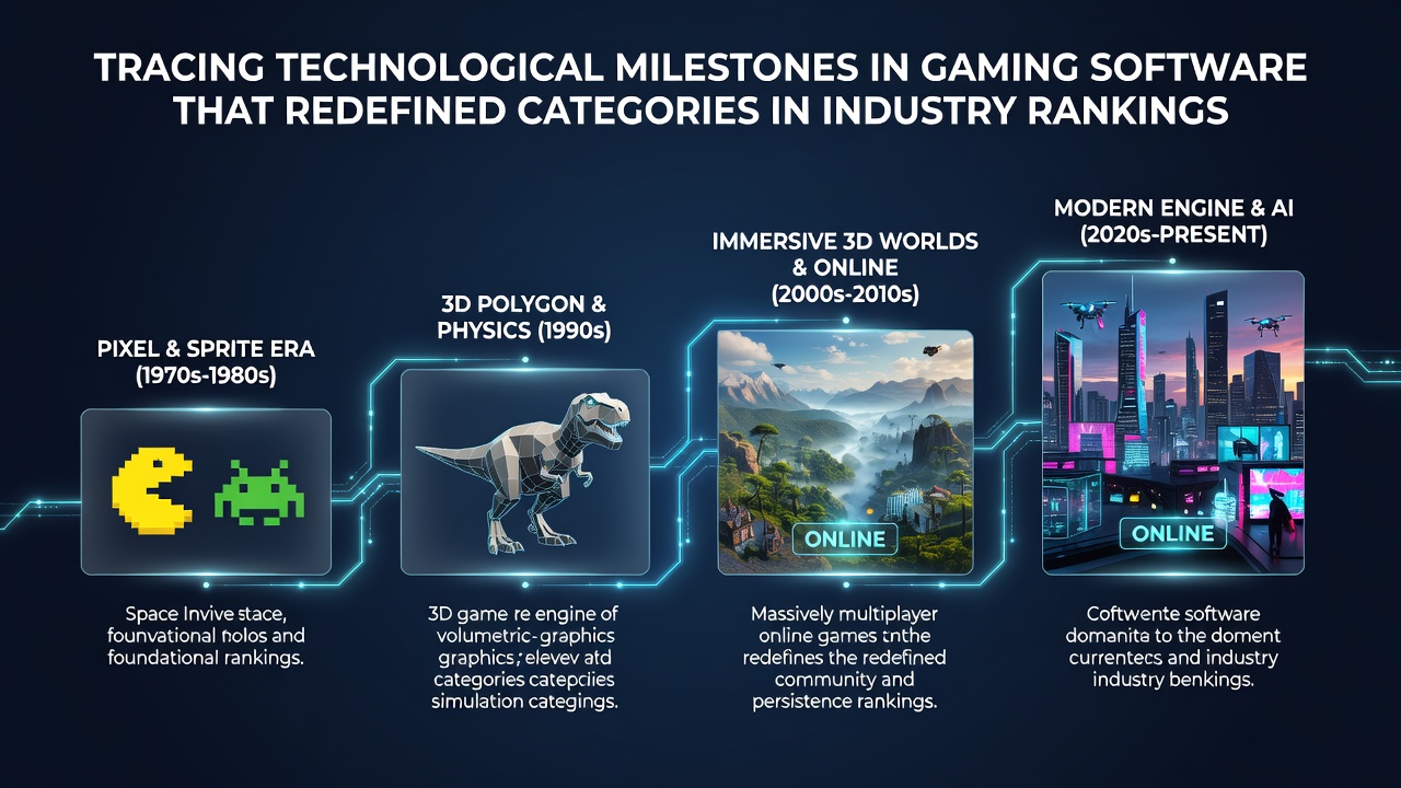 Overzicht van vroege game software innovaties en hun impact op rankings